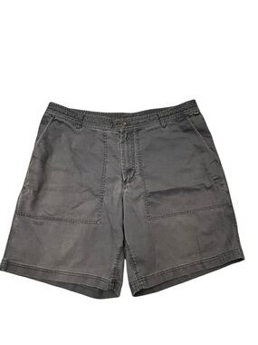 Howler Bros. Clarksville Walk Shorts Men 40/9 Cargo Casual Gray Stretch Cotton